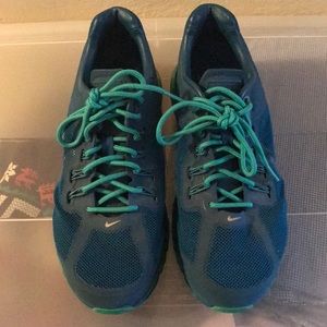 All teal Nike Airmax